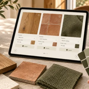 Finish & Materials Board