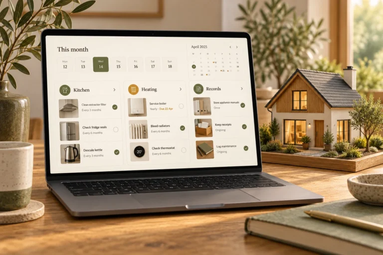 Home Maintenance Calendar